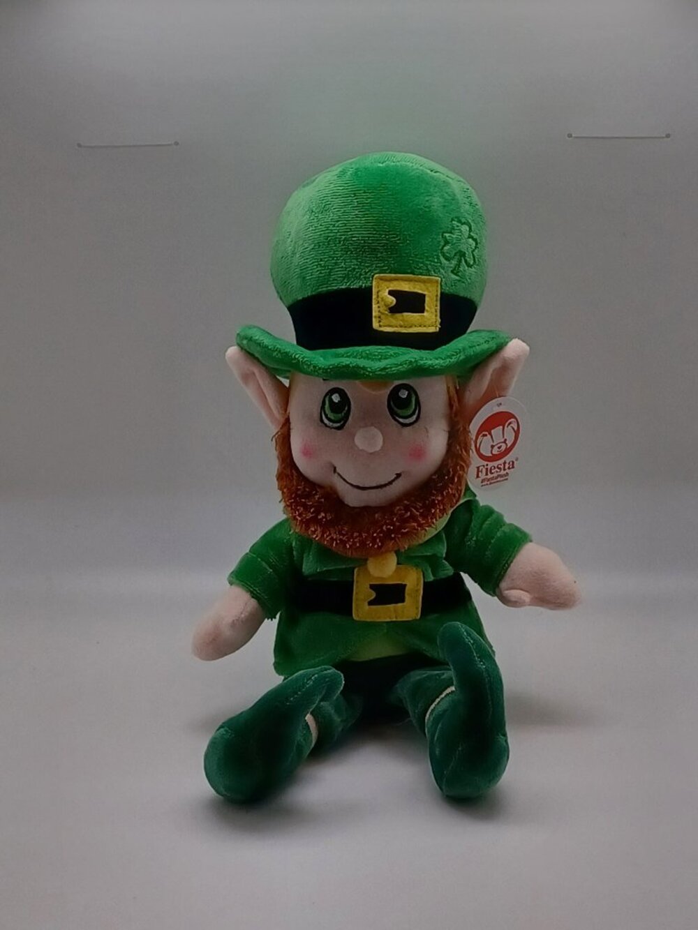 11" Sitting Leprechaun Plush Doll Character St. Patrick's Day